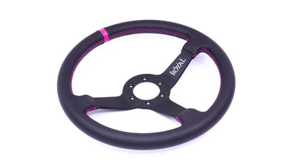 Grip Royal - Brute – 350mm – Leather – Pink TDC – Pink Stitch