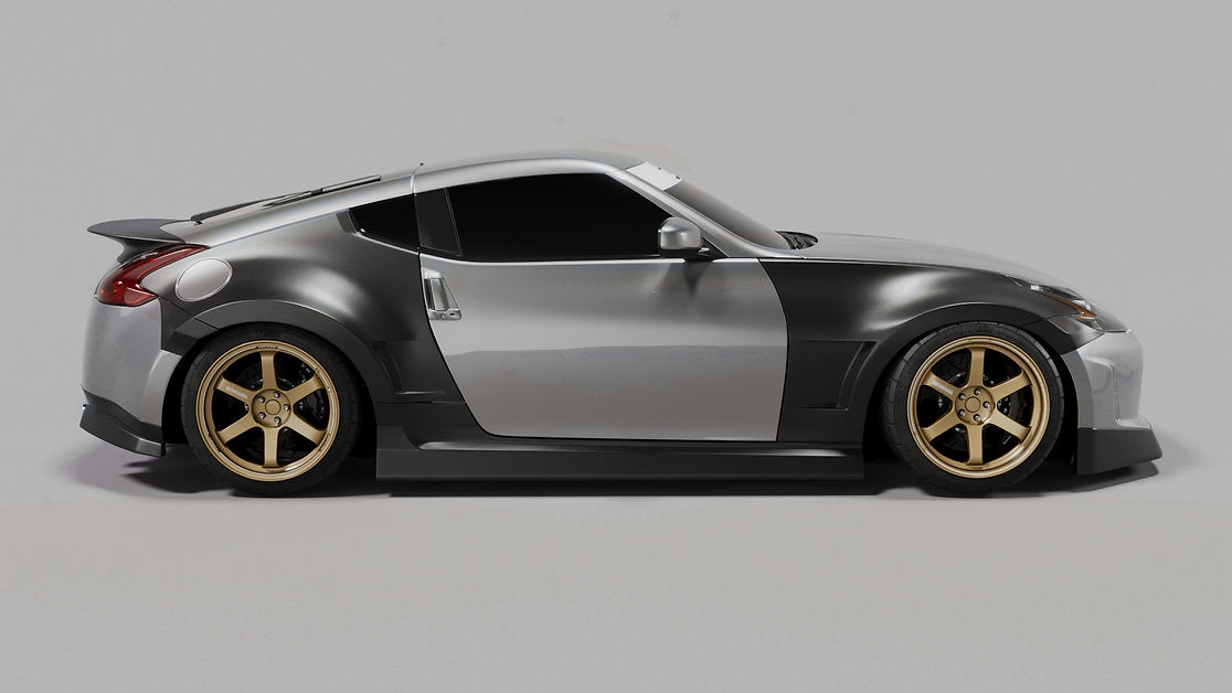 Big Duck Club - BDC 370Z (Z34) Rear Overfenders