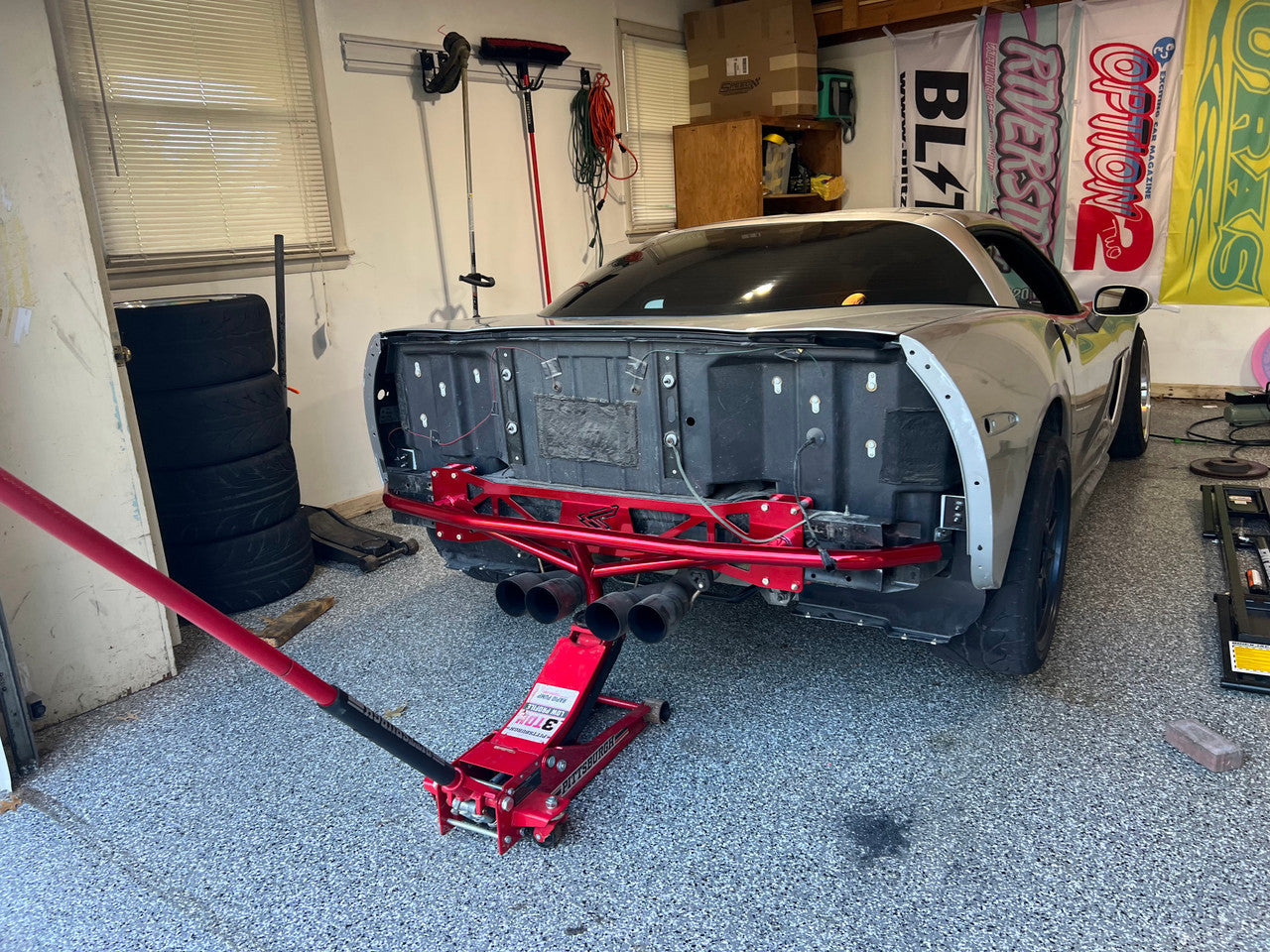 Synergy Race Development - 1997-2013 Corvette (C5/C6) Rear Bash Bar