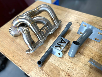 AK 3SGE BEAMS TO E30 SHORTY HEADERS