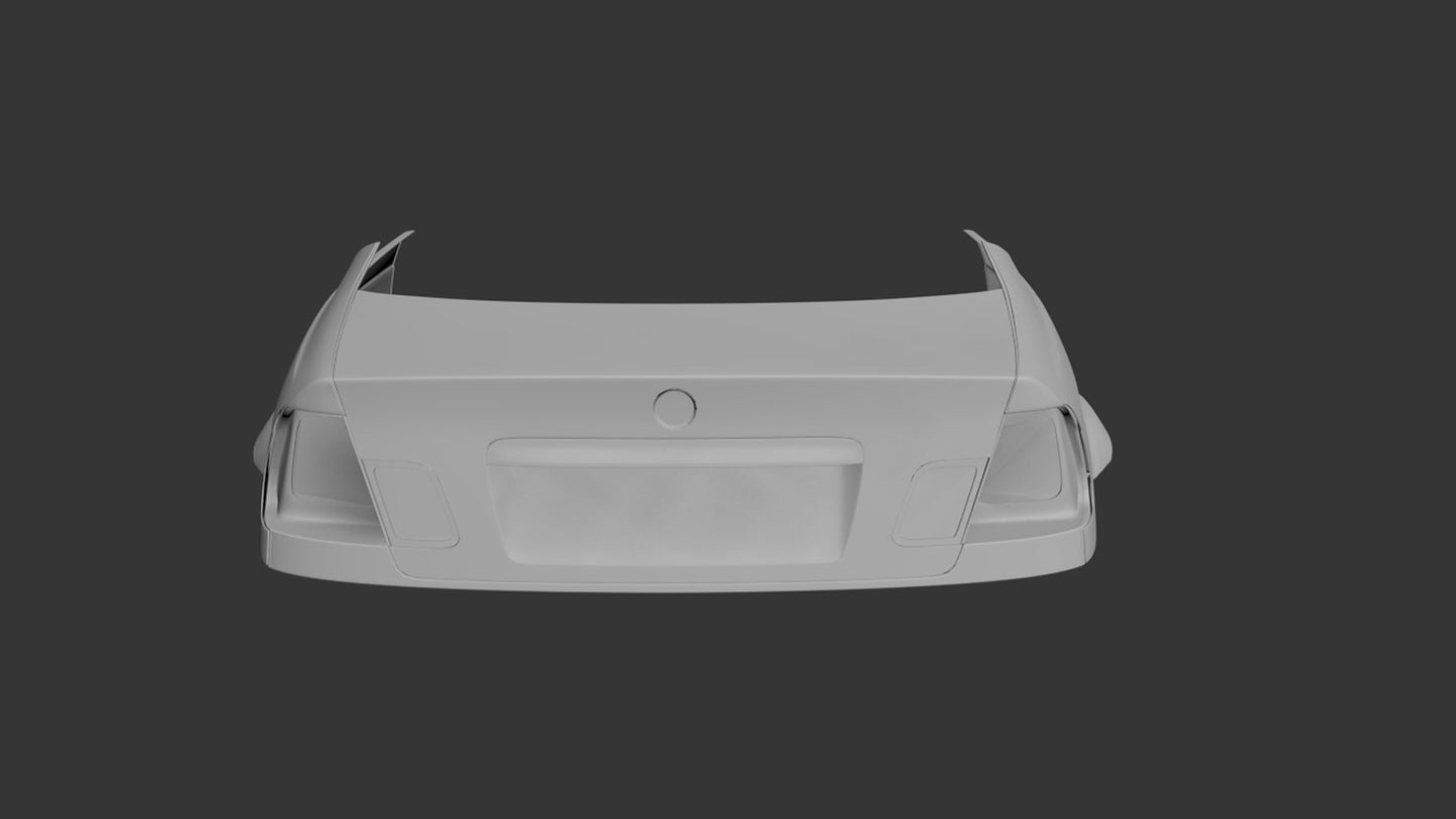 Big Duck Club - BMW E46 Sedan Rear Quarter Panel Replacement