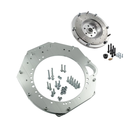 PMC Motorsport - Kit adaptador GM Chevrolet V8 LS - BMW M50 S50 M52 S52 M54 - 240 mm / 9,45" (A-LS-M50-240)