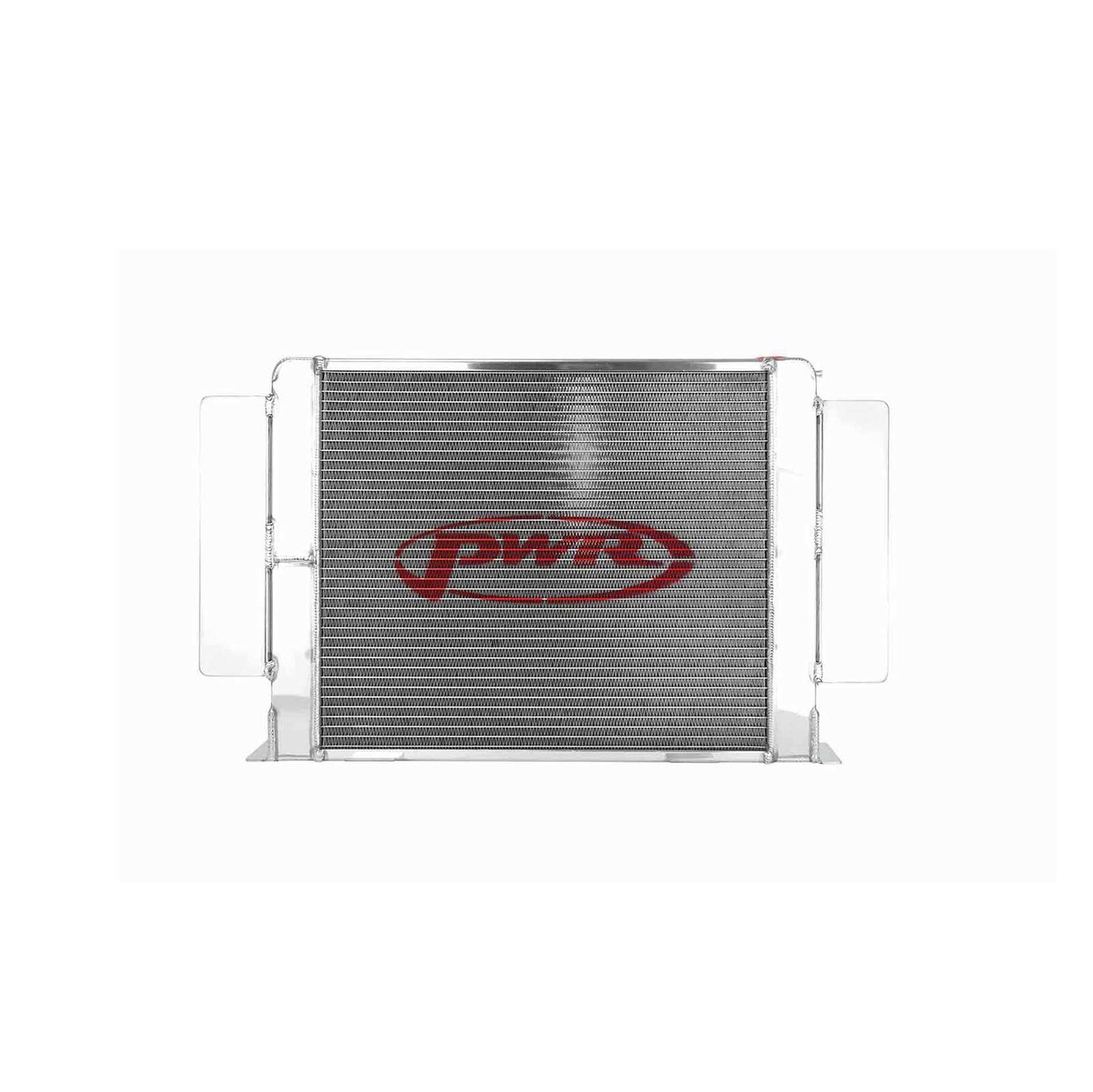 PWR - 55mm Performance Radiator (Mazda RX2-RX7 Series 1-3 12AT/13BT Rotary 70-85) W/ 16″ SPAL Fan Mounts