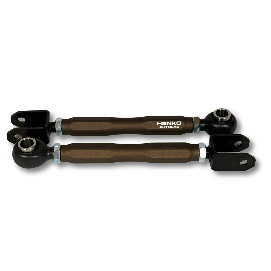 HENKO AUTOLAB - 350Z / G35 ADJUSTABLE REAR TRACTION ARMS