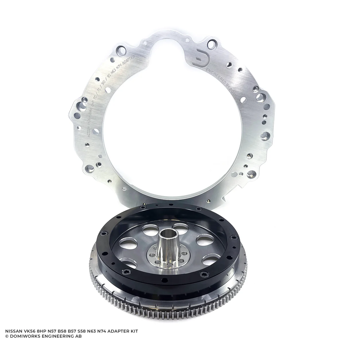 DomiWorks Engineering - NISSAN VK56 TO BMW 8HP 45/50/70/75/90/95 N57 N63 N74 ADAPTER KIT