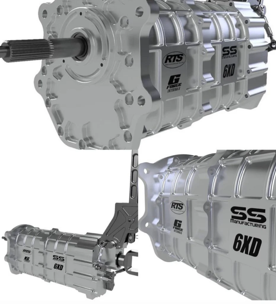 RTS - SEQUENTIAL RACING DOGBOX TRANSMISSION RTS 6XD