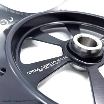 DomiWorks Engineering - CHEVY VORTEC TO BMW 8HP N63 N74 ADAPTER KIT