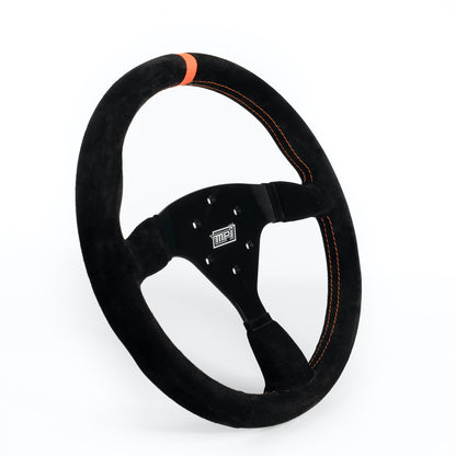 Max Papis Innovations - F2-14 Flat Suede Steering Wheel