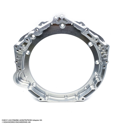 DomiWorks Engineering - CHEVY LS/LT/SB/BB TO 8HP 45/50/70/75/90 N57 B57 B58 N63 N73 N74 ADAPTER KIT