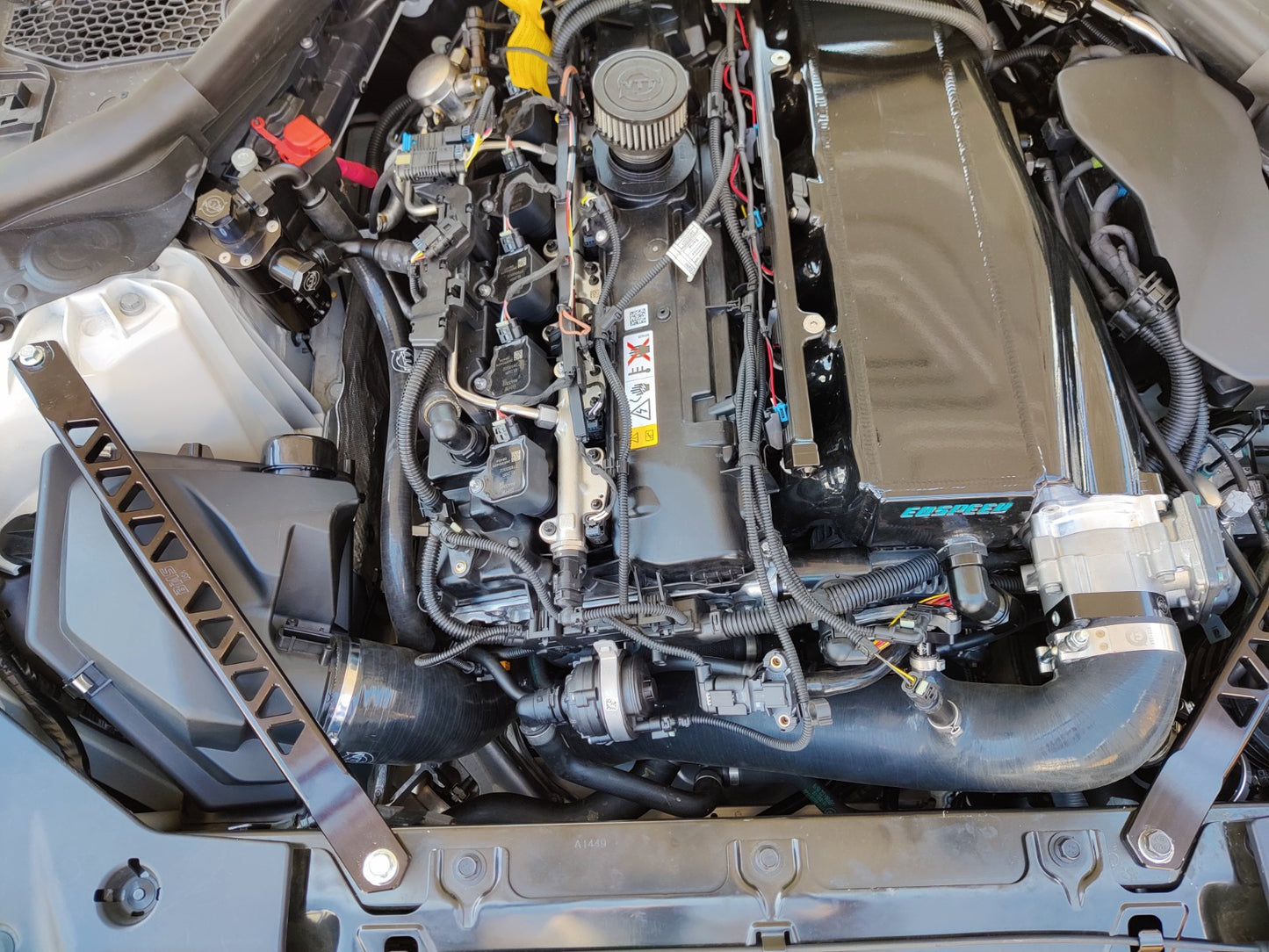 VTT - A90/91 Supra Single Piece Silicone Charge Pipe NON-BOV