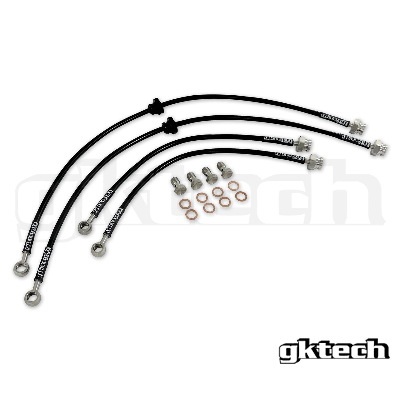 GKTech - S14 240SX/S15 SILVIA BRAIDED BRAKE LINES