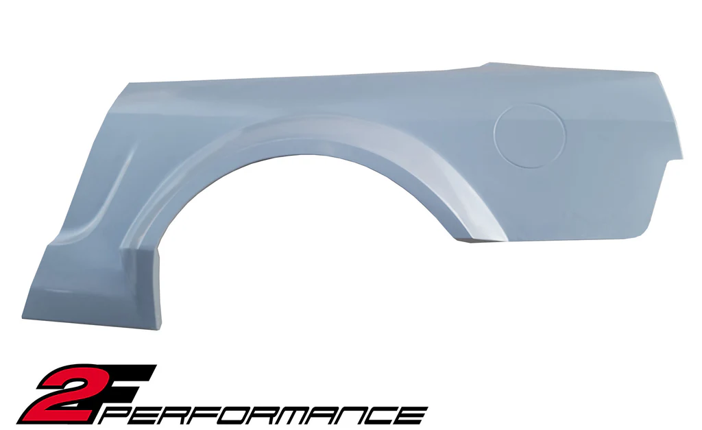 2FPERFORMANCE - FORD S197 MUSTANG 55MM WIDE REAR OVERFENDERS)