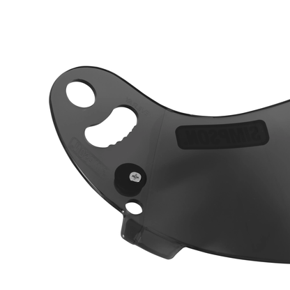 SIMPSON - DEVIL RAY HELMET REPLACEMENT SHIELDS - SMOKE