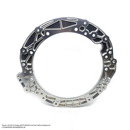 DomiWorks Engineering - 1JZ/2JZ to Dodge 8HP 70/75/90/95 Adapter Kit