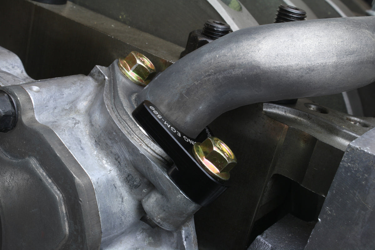 Improved Racing - Oil pump pickup tube brace / clamp for GM LS engines. Ensures proper O-ring seal