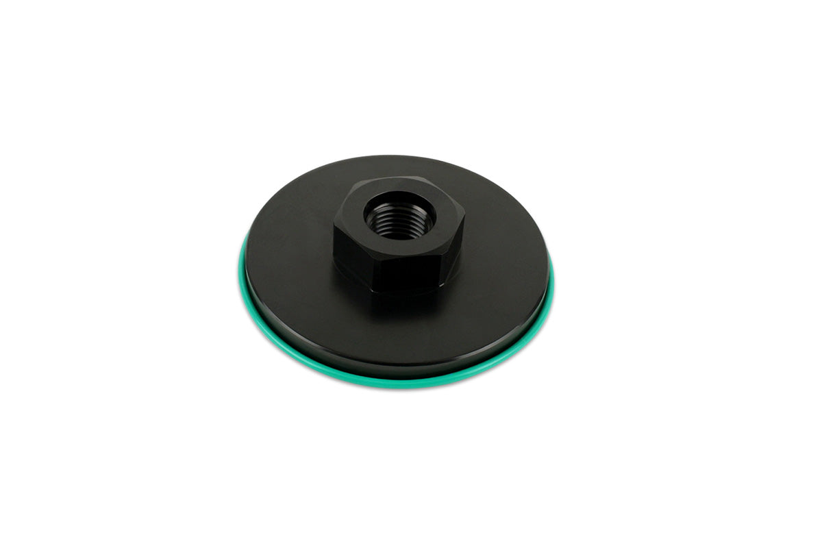 Improved Racing - CCS oil catch can bottom cap with -6 ORB drain port