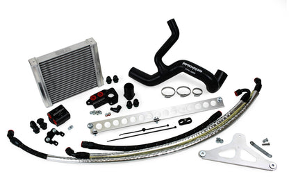 Improved Racing - 1996-2004 Ford Mustang (V8) oil cooler kit, track only (no thermostat)