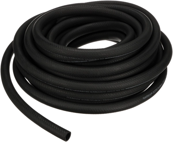 Gates 0.625in x 50 ft Safety Stripe Heater Hose - 60psi - Temp Range -40 to 257 Deg F