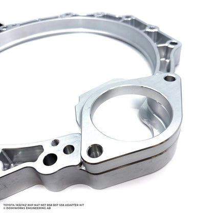 DomiWorks Engineering - TOYOTA 1KD/1KZ TO BMW 8HP N57 B58 B57 S58 ADAPTER KIT