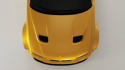 Big Duck Club - BMW E46 V2 - Coupe HOOD