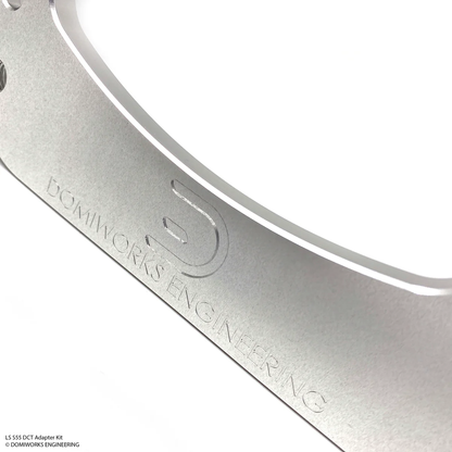 DomiWorks Engineering - CHEVY LS/LT/SB/BB TO S55/S65/S63 DCT ADAPTER KIT WITH TORSIONAL DAMPER