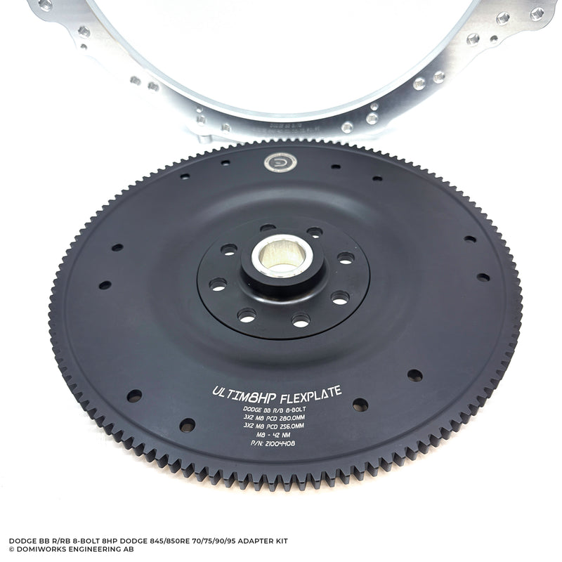 DomiWorks Engineering - DODGE BB (B/RB) 8-BOLT TO DODGE 8HP ADAPTER KIT