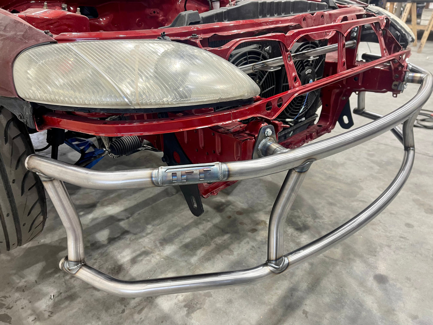 True Focus Fabrication - Lexus SC300 / SC400 - Front Dual Row Bash Bar