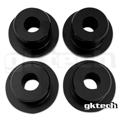 GKTech - Z34 370Z/ G37 BUCHAS DE CREMALHEIRA DE DIREÇÃO DE ALUMÍNIO SÓLIDO (Z34X-SRCK)