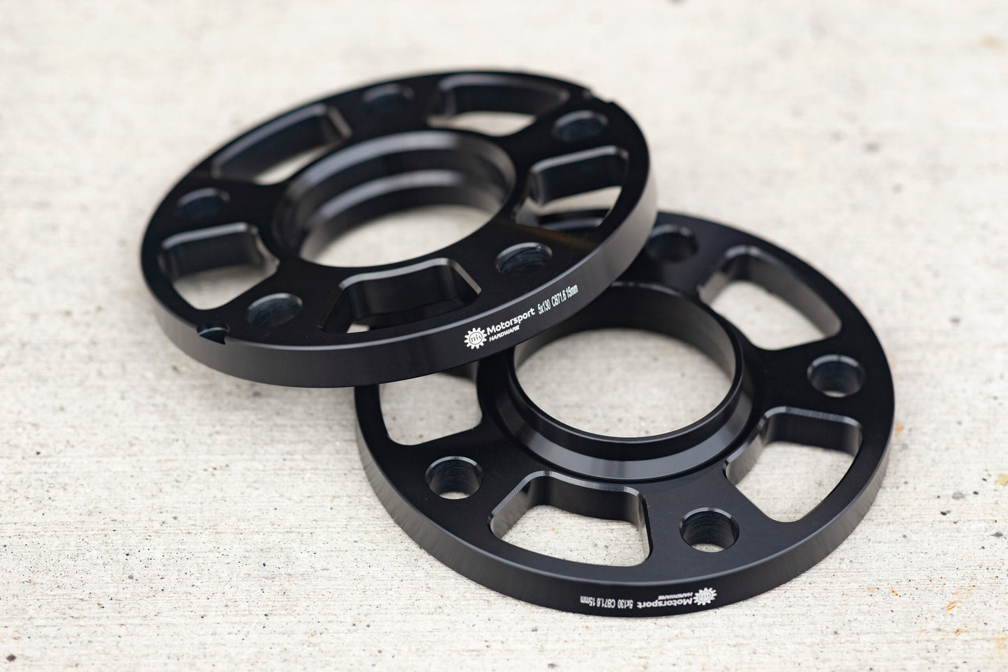 Motorsport Hardware - 15mm Traklite Porsche Spacers