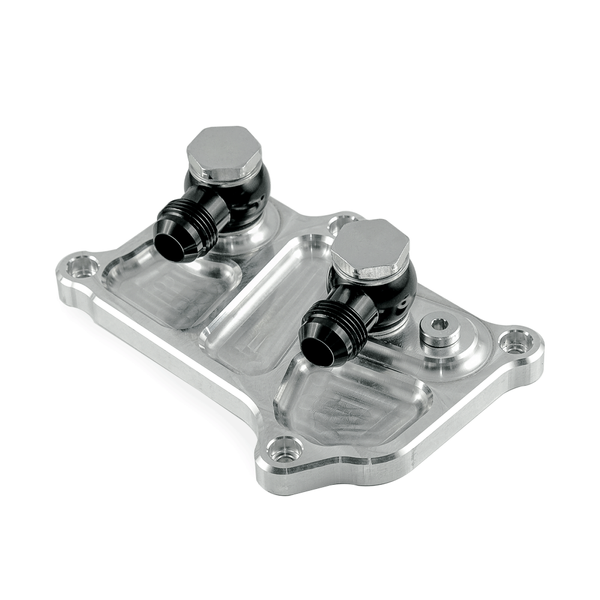 PMC Motorsport - Adapter Oil Cooler Mercedes-Benz V8 M113 + flare fittings