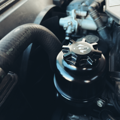 Race German -  BMW Billet Aluminum Power Steering Reservoir