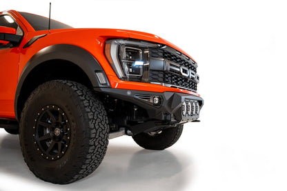Addictive Desert Designs - 2021-2025 FORD F-150 RAPTOR/RAPTOR R BOMBER FRONT BUMPER (RIGID)