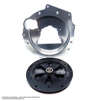DomiWorks Engineering - MITSUBISHI 4G63 DSM GEN1 6- AND 7-BOLT - BMW 8HP N57 B58 B57 S58 ADAPTER KIT