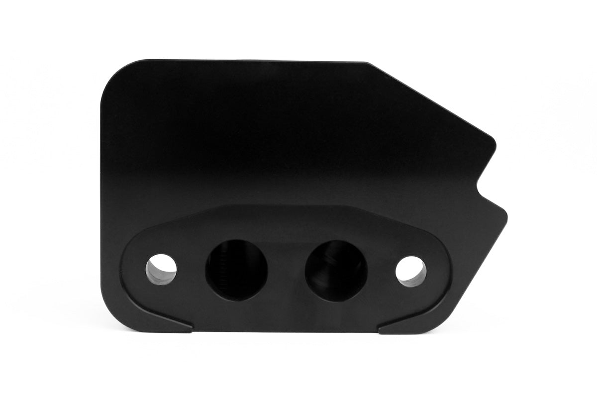 Improved Racing - Oil cooler adapter, low-profile, GM LS series engine, rear sump