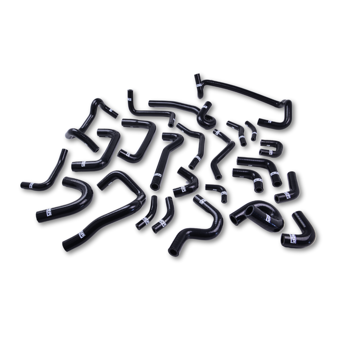 Platinum Racing Products - HI-TEMP SILICONE HOSE KIT - NISSAN R33/ R34 GTR - RB26