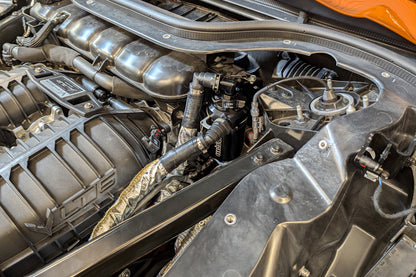 Improved Racing - CCS oil catch can kit, C8 Corvette Z06 Convertible