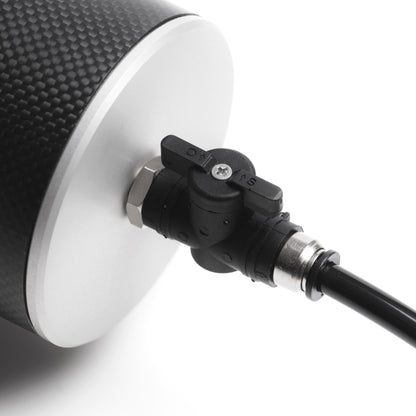 Nuke Performance - Carbon Oil Catch Can 0.75 liter, Matte carbon