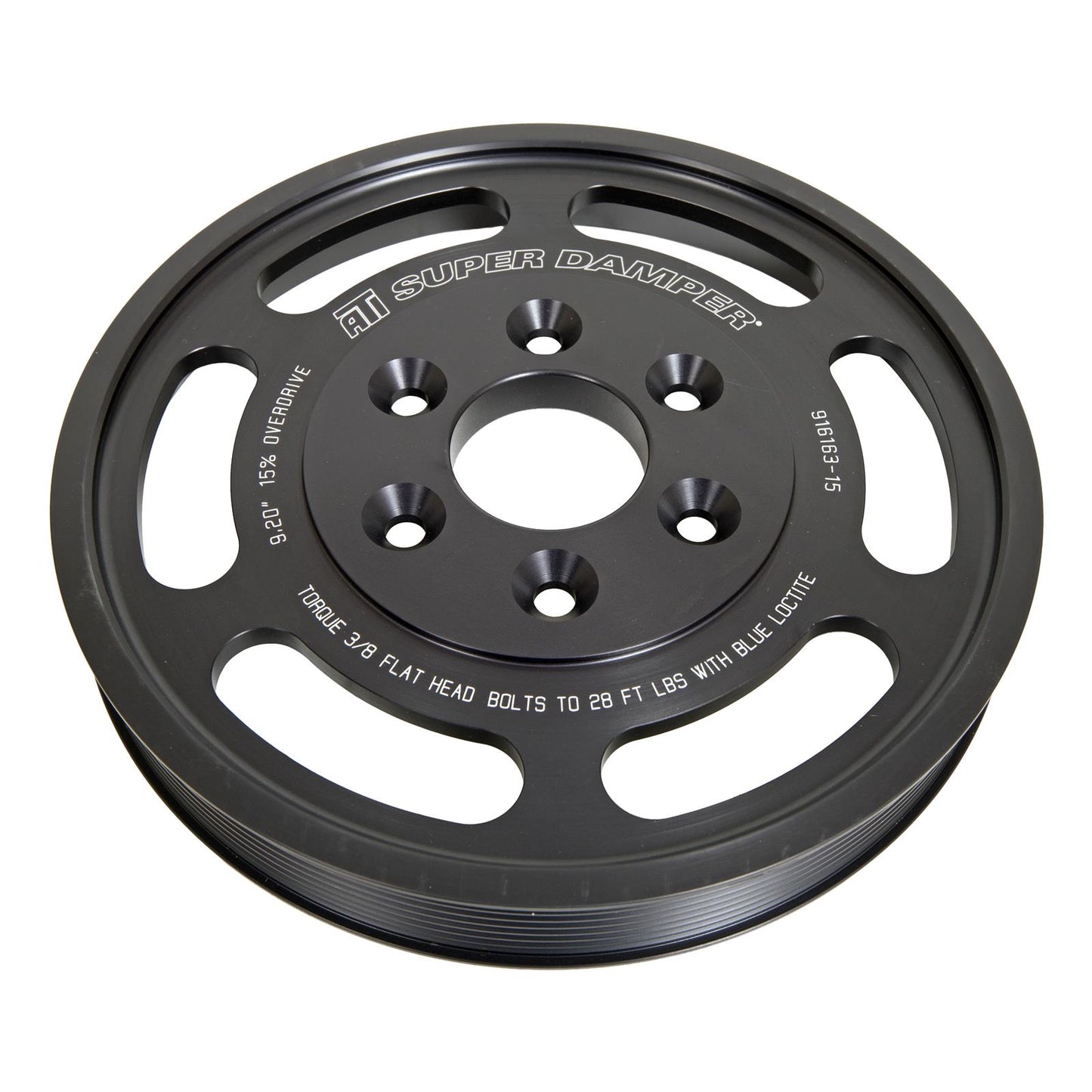 ATI Pulley - Supercharger - 9.40 - 8 Grv - 2014+ LT1 LT4 Dry Sump 15 Percent OD
