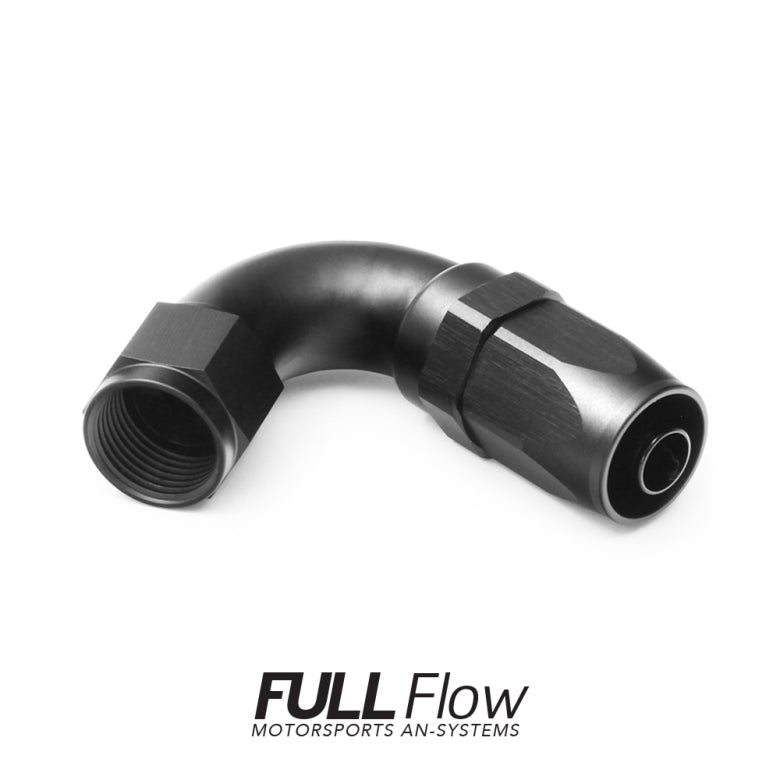 Nuke Performance - Full Flow AN Hose End Fitting 120 Degree AN-8