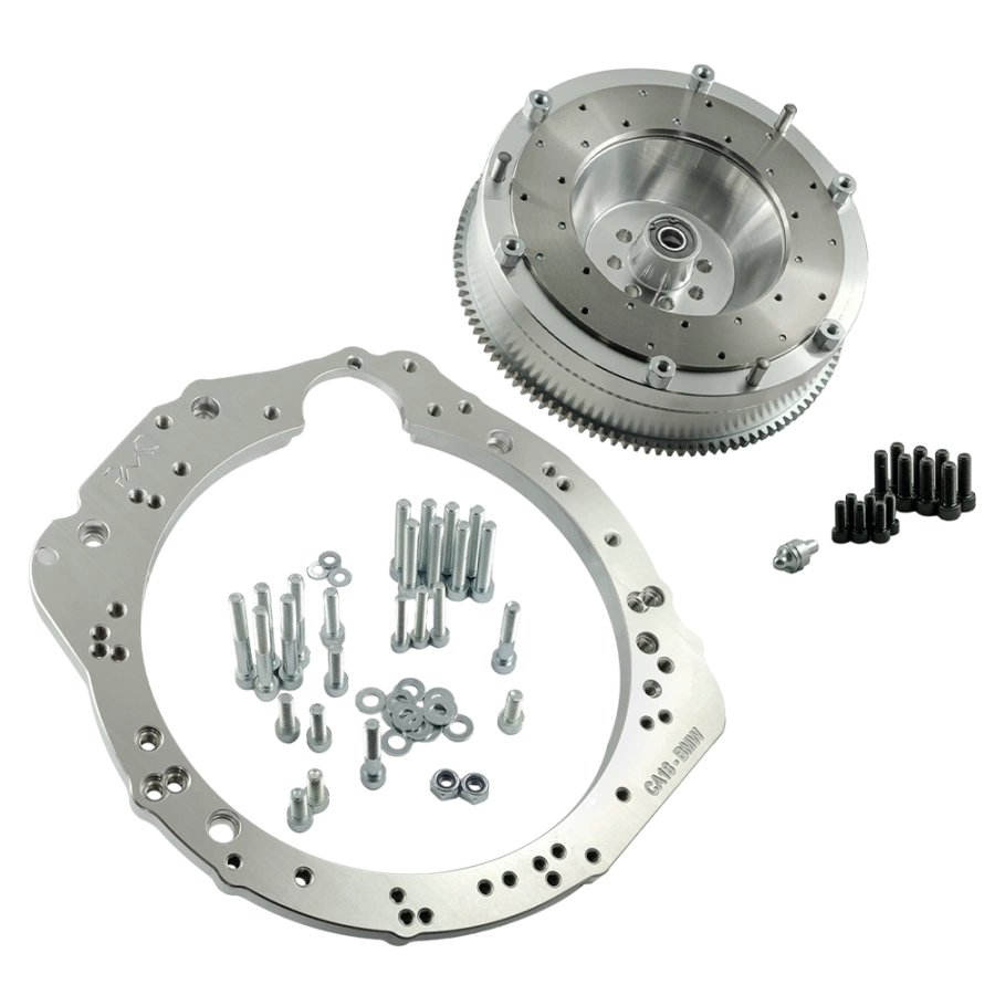 PMC Motorsport - Adapter kit Nissan CA18 - manual 6-speed BMW M57n GS6-53DZ HGD JGA HGA - 240mm / 9.45"