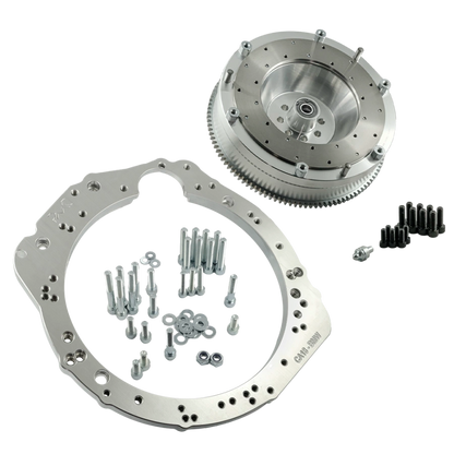 PMC Motorsport - Adapter kit Nissan CA18 - manual 6-speed BMW M57n GS6-53DZ HGD JGA HGA - 240mm / 9.45"