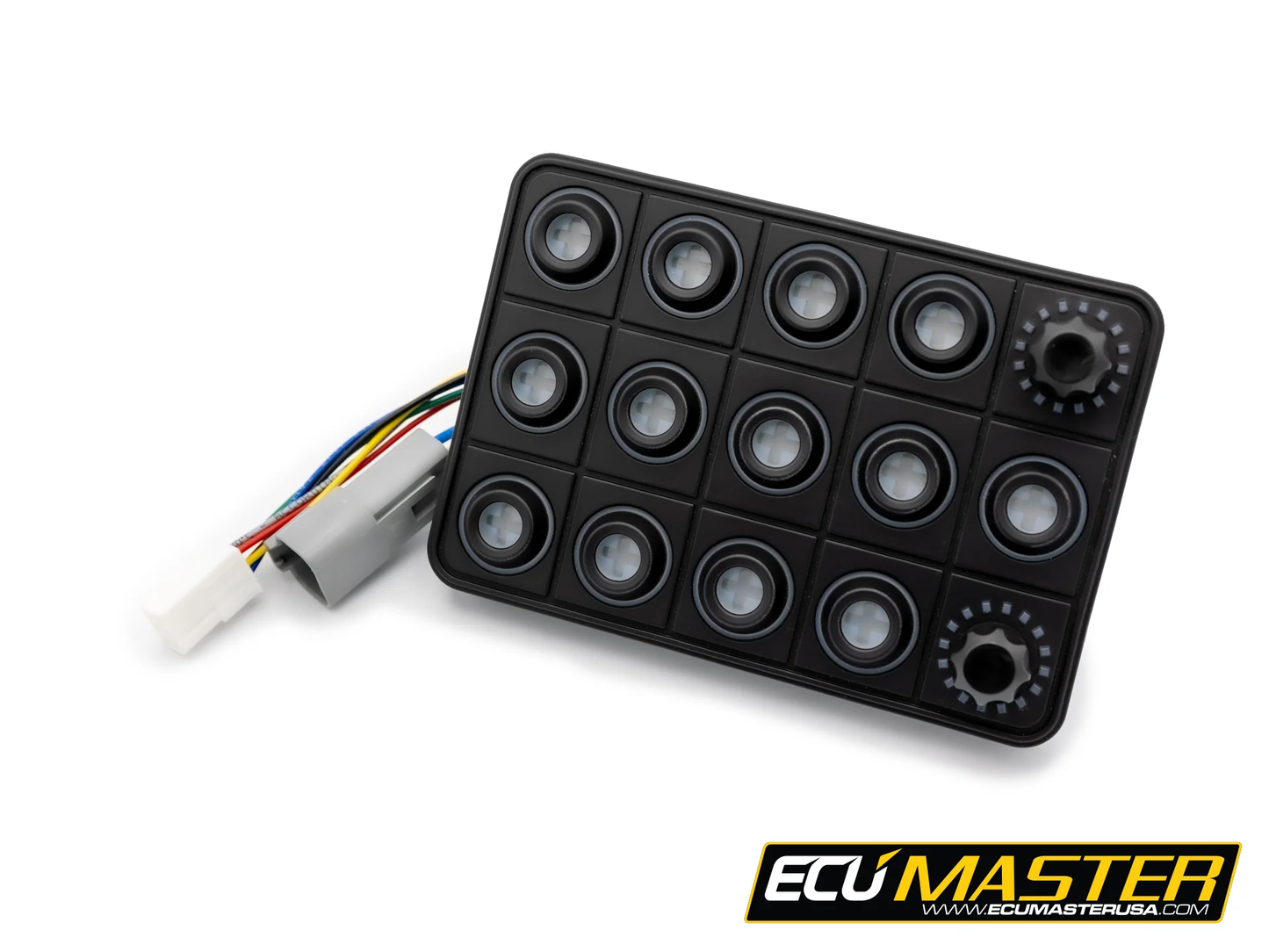 ECU MASTER - 15-POSITION CAN KEYBOARD W/ ROTARY SWITCHES