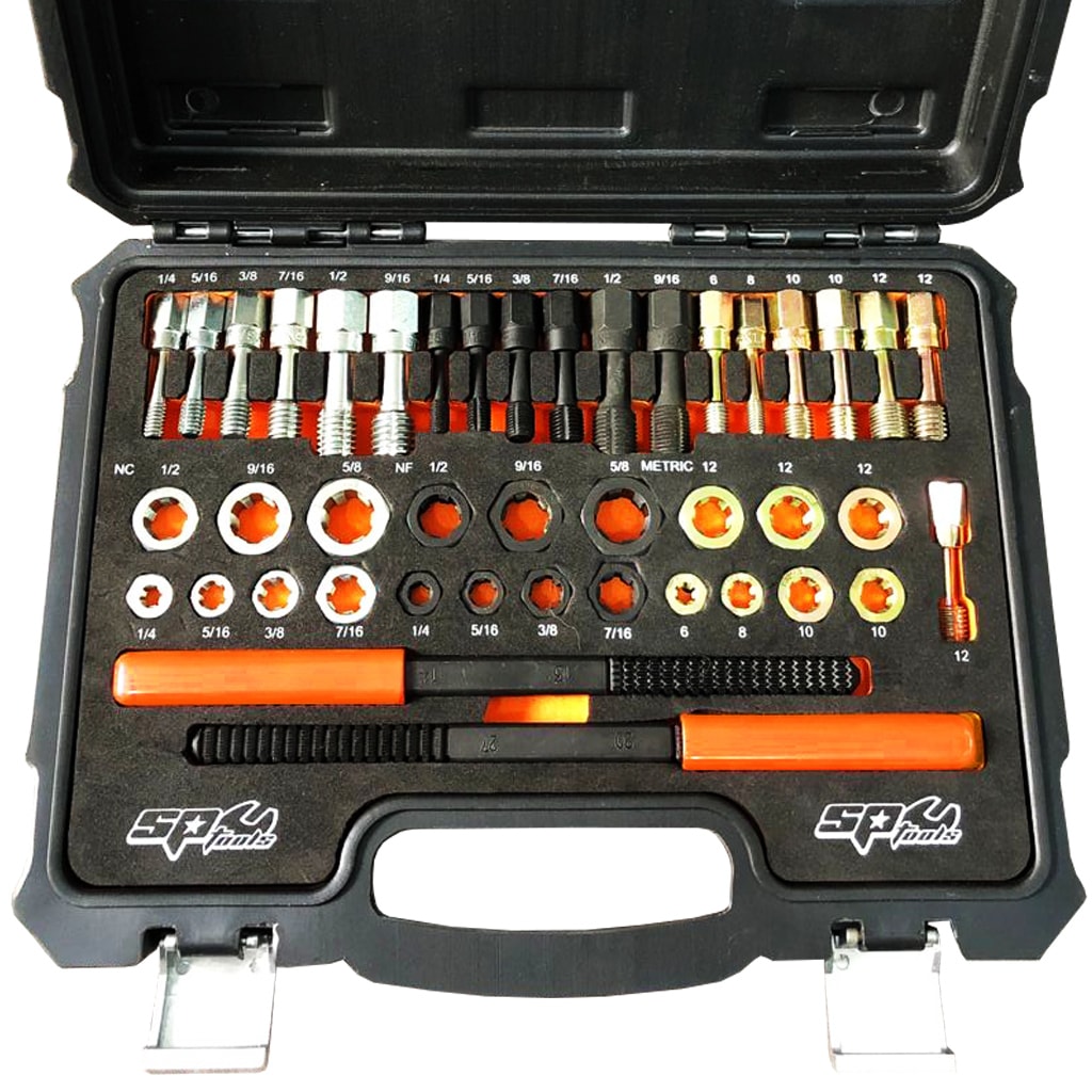 SP Tools USA - 42PC AUTOMOTIVE RETHREADING KIT