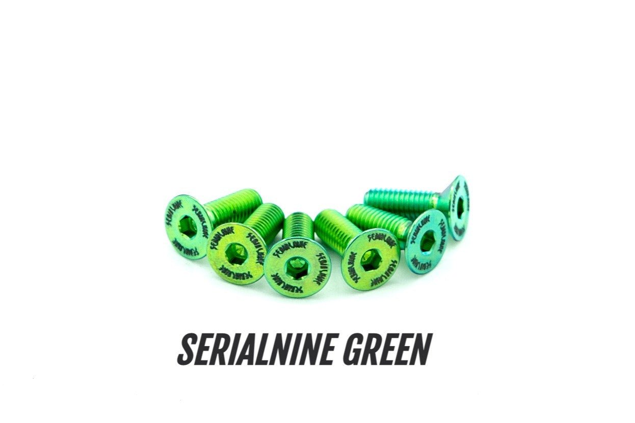SERIALNINE - TITANIUM STEERING WHEEL HARDWARE
