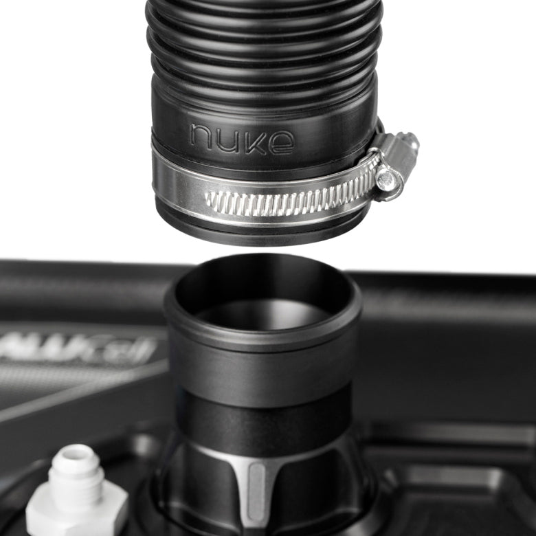 Nuke Performance - Filler cap and fuel hose kit for CFC Unit, nut ring