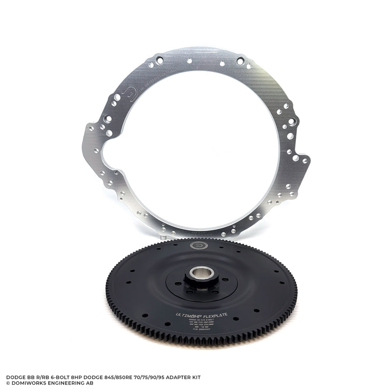 DomiWorks Engineering - DODGE BB (B/RB) 6-BOLT TO DODGE 8HP ADAPTER KIT