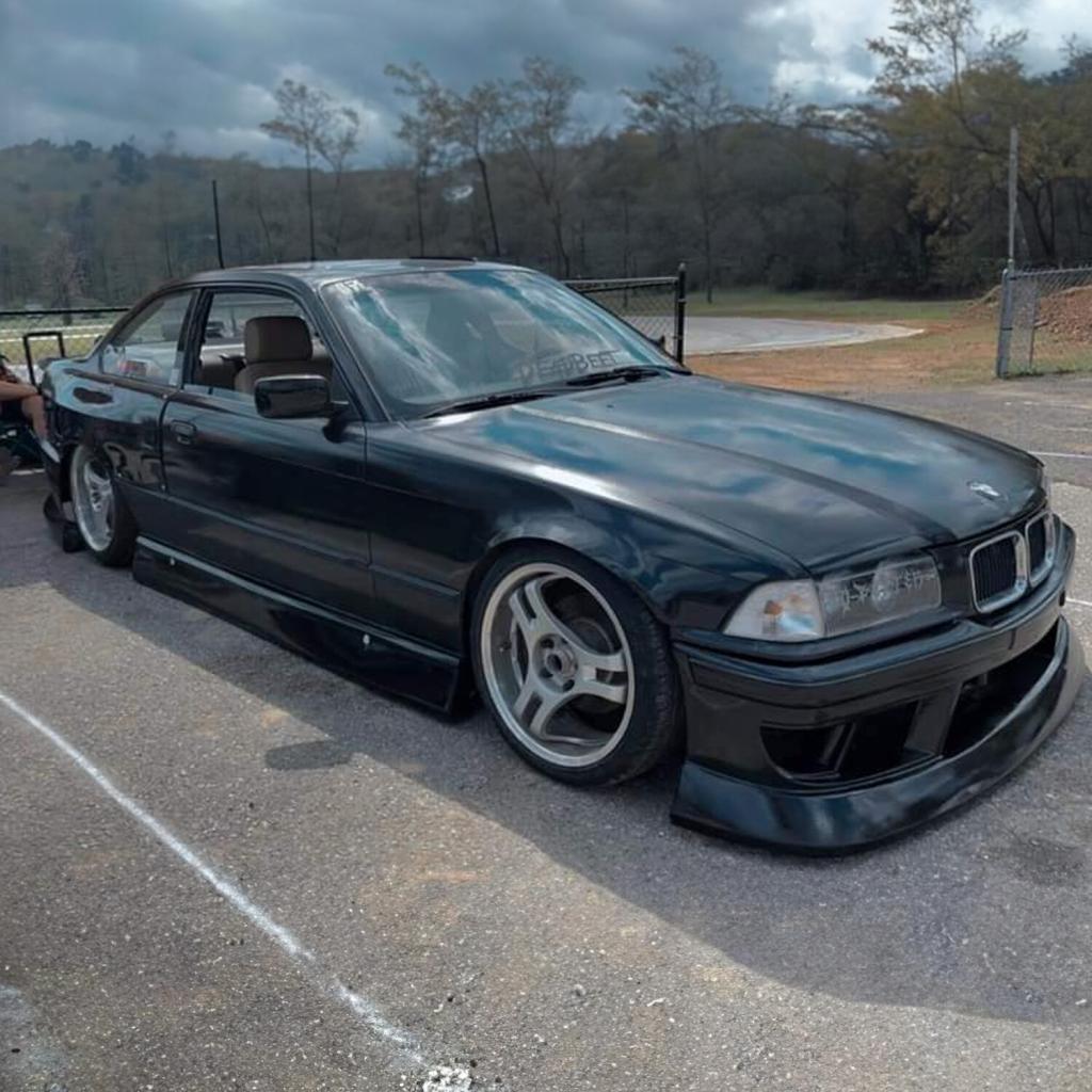 KBD - BMW E36 3 Series 2DR 4DR 1992-1998 ISB Style 1 Piece Polyurethane Front Bumper (37-6818)