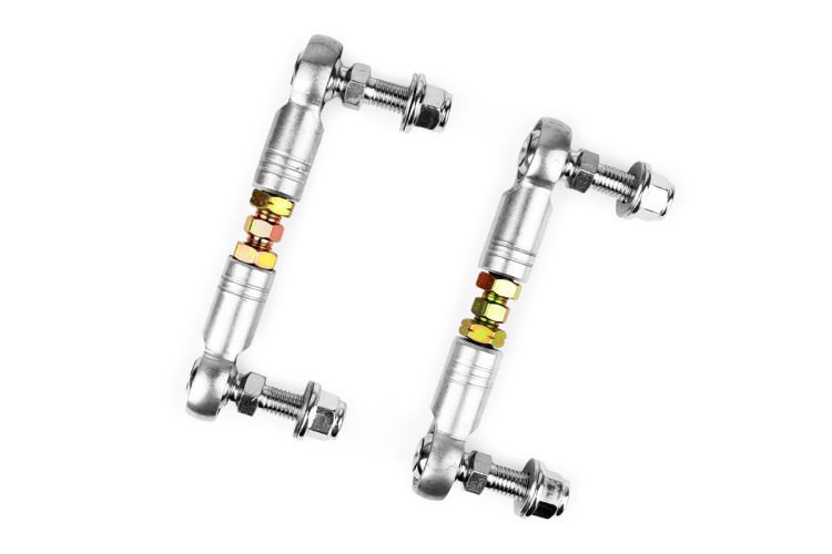 Improved Racing - Sway bar end links, FRONT/REAR 97-05 Miata (NB), FRONT 03-12 RX-8, for single ear mount LCA, premium