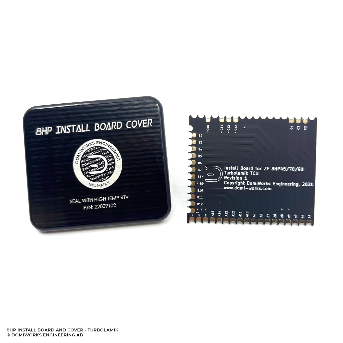 DomiWorks Engineering - 8HP Install Board for TurboLamik TCU 2.0