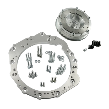 PMC Motorsport - Adapter Kit Nissan SR - manual 6-speed BMW M57n GS6-53DZ HGD JGA HGA - 240mm / 9.45"